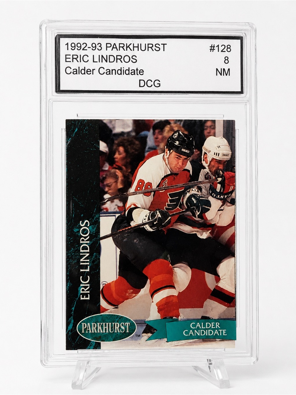 Parkhurst Eric Lindros Hockey Card - Calder Candidate Rookie Card